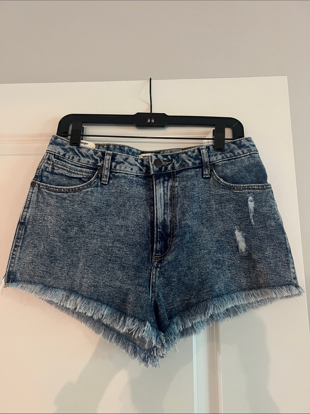 Wrangler Denim Jean Shorts - Blue